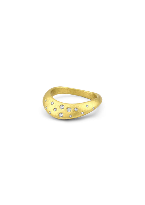 Dusk Ring 18K Gold & Diamonds
