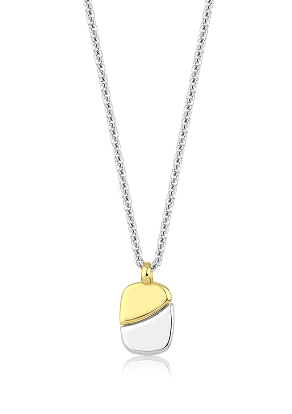 Equinox Necklace 18K Gold & Silver