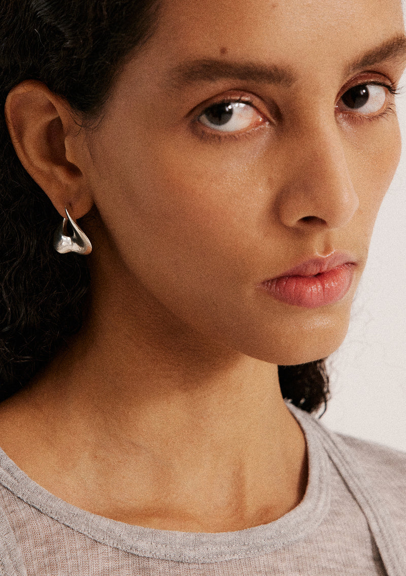 Sense Earrings Silver