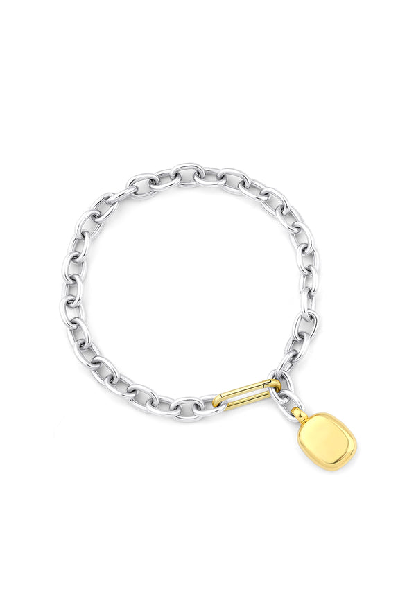 Solis Bracelet 18K Gold & Silver