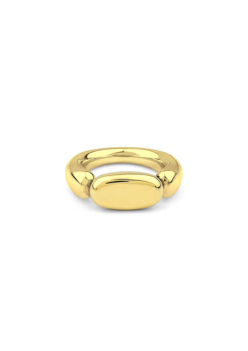 Stone Ring 18K Gold