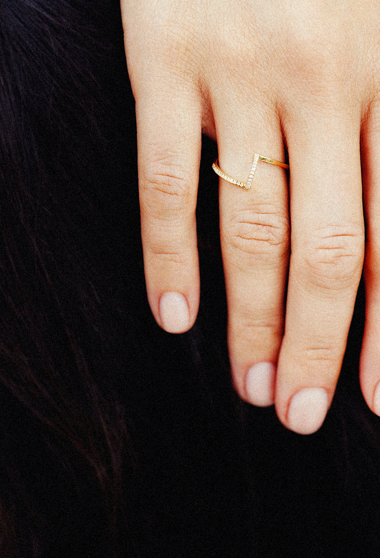 Array Ring 18K Gold & Diamonds