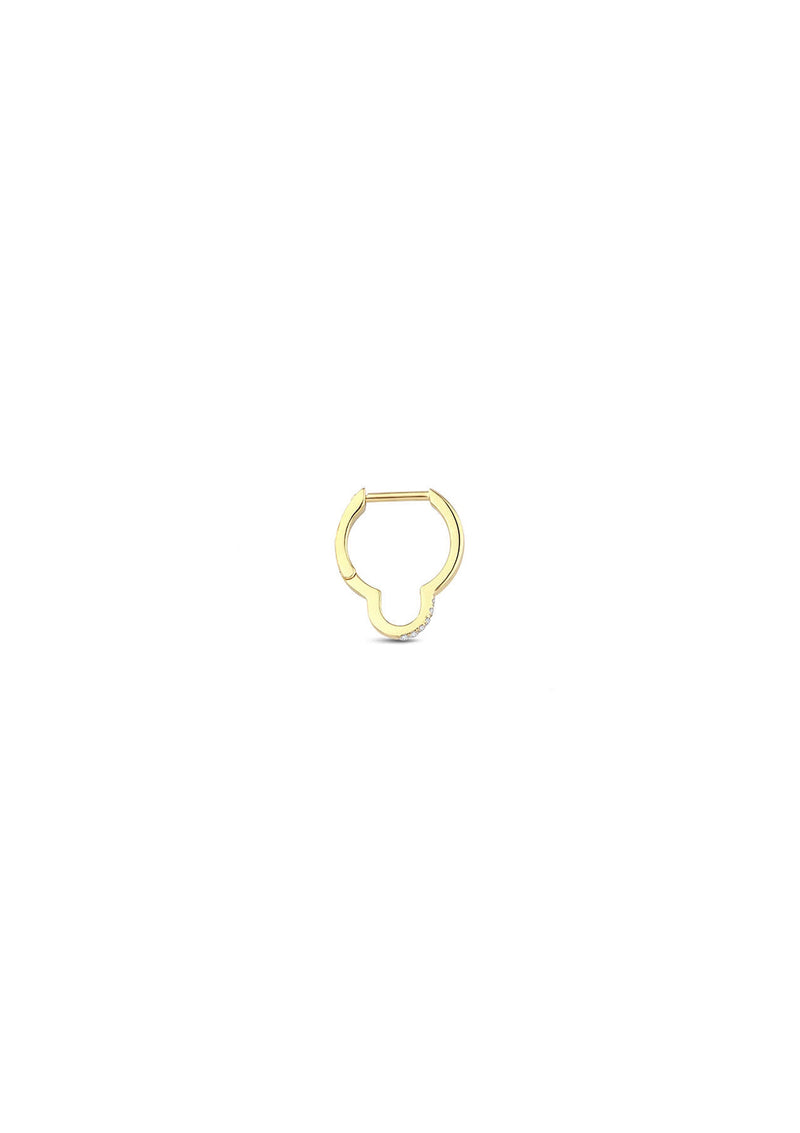 Fuse Earring 18K Gold & Diamonds