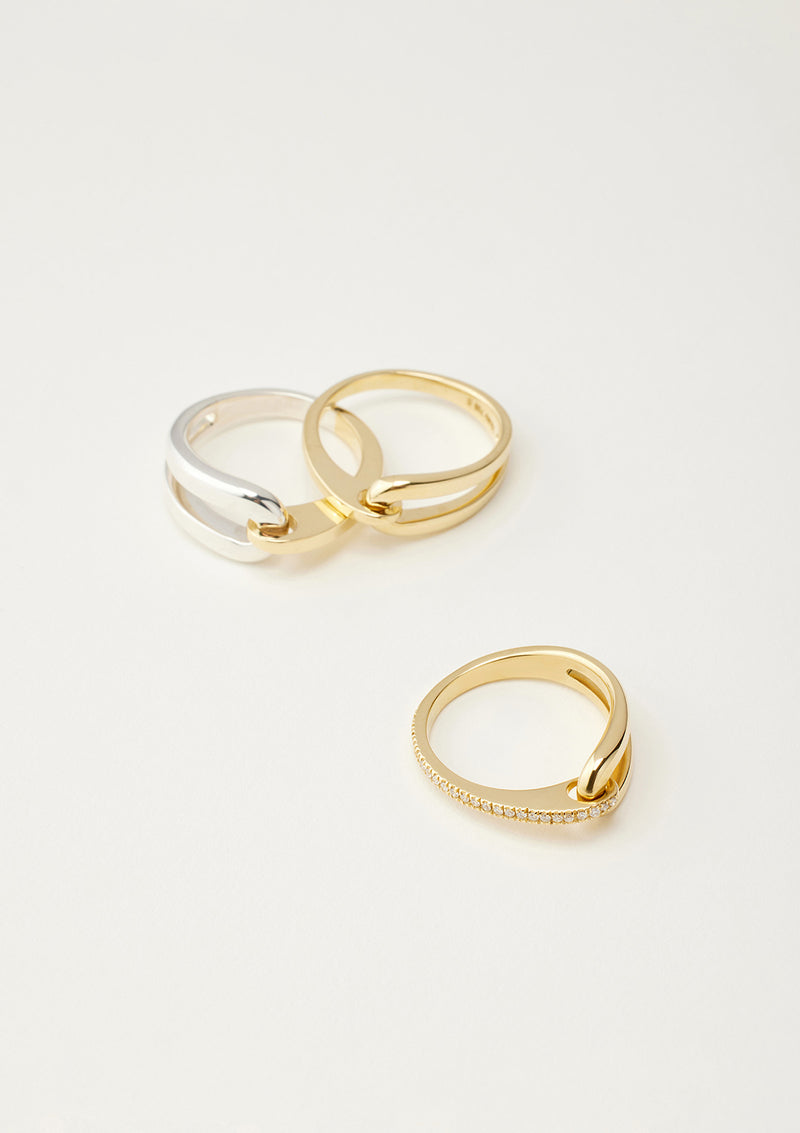 Reform Ring 18K Gold & Silver