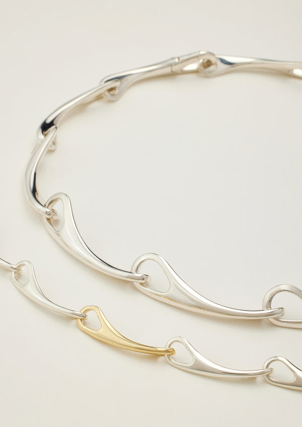 Saga Necklace Silver