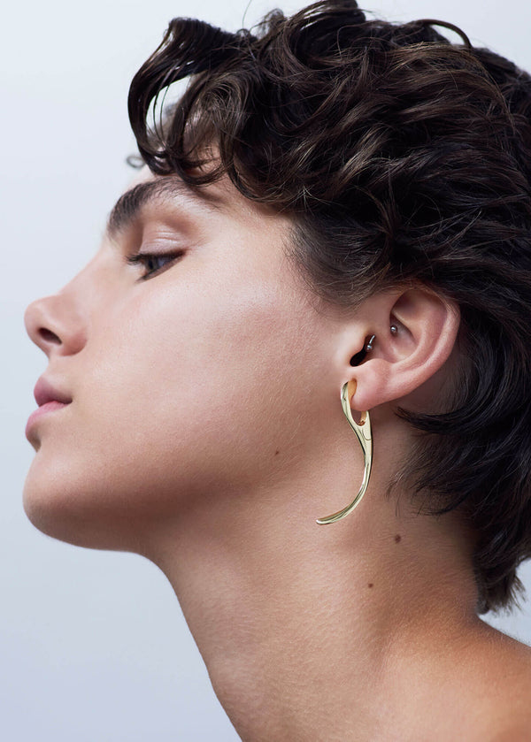 Kloto core gold earrings