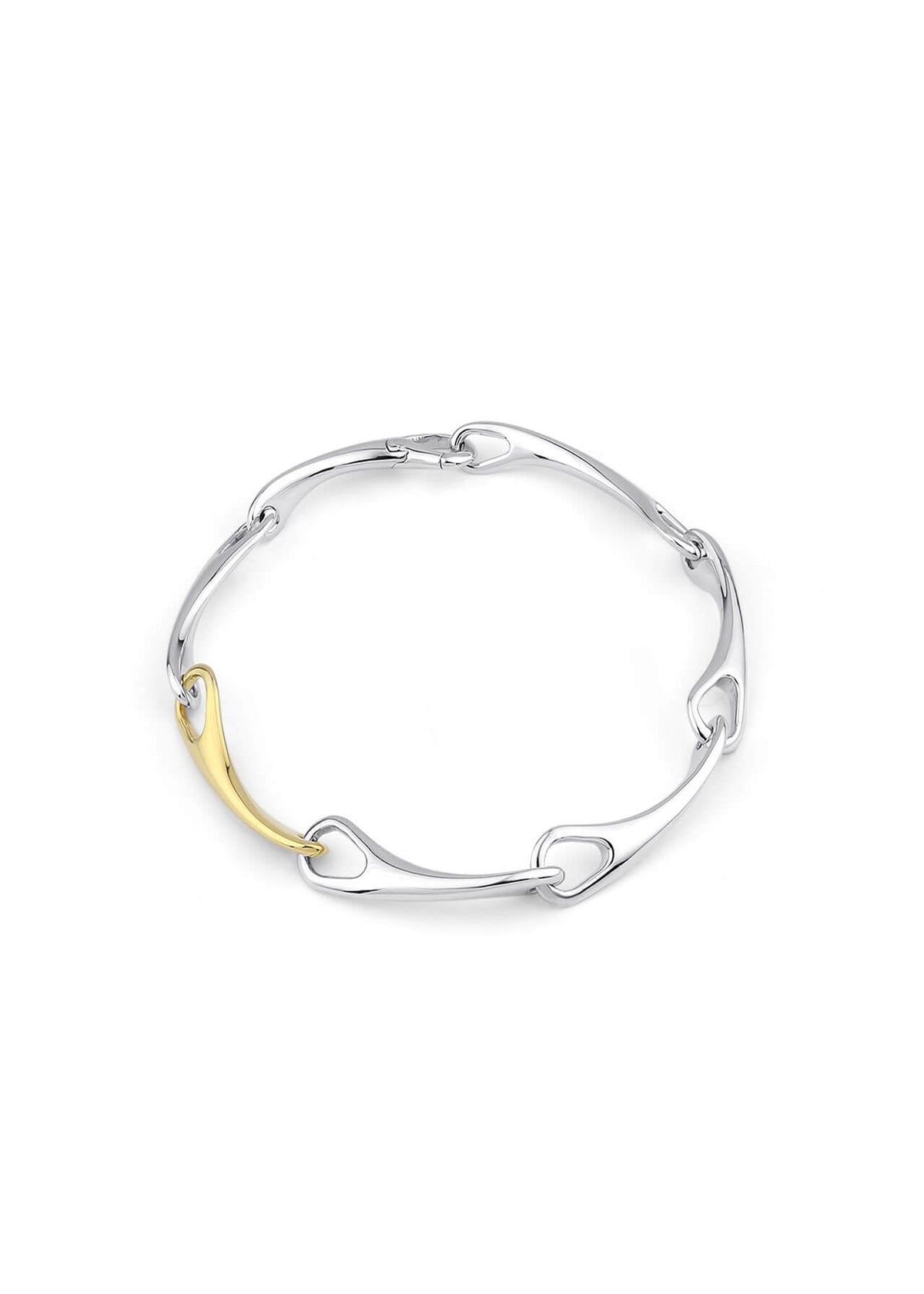 柔らかで女性らしく美しいステートメント【BIKO】Echo Bracelet Echo Bracelet 18K Gold & Silver – Kloto