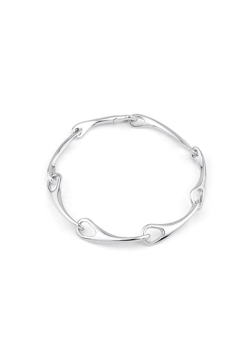 echo bracelet silver