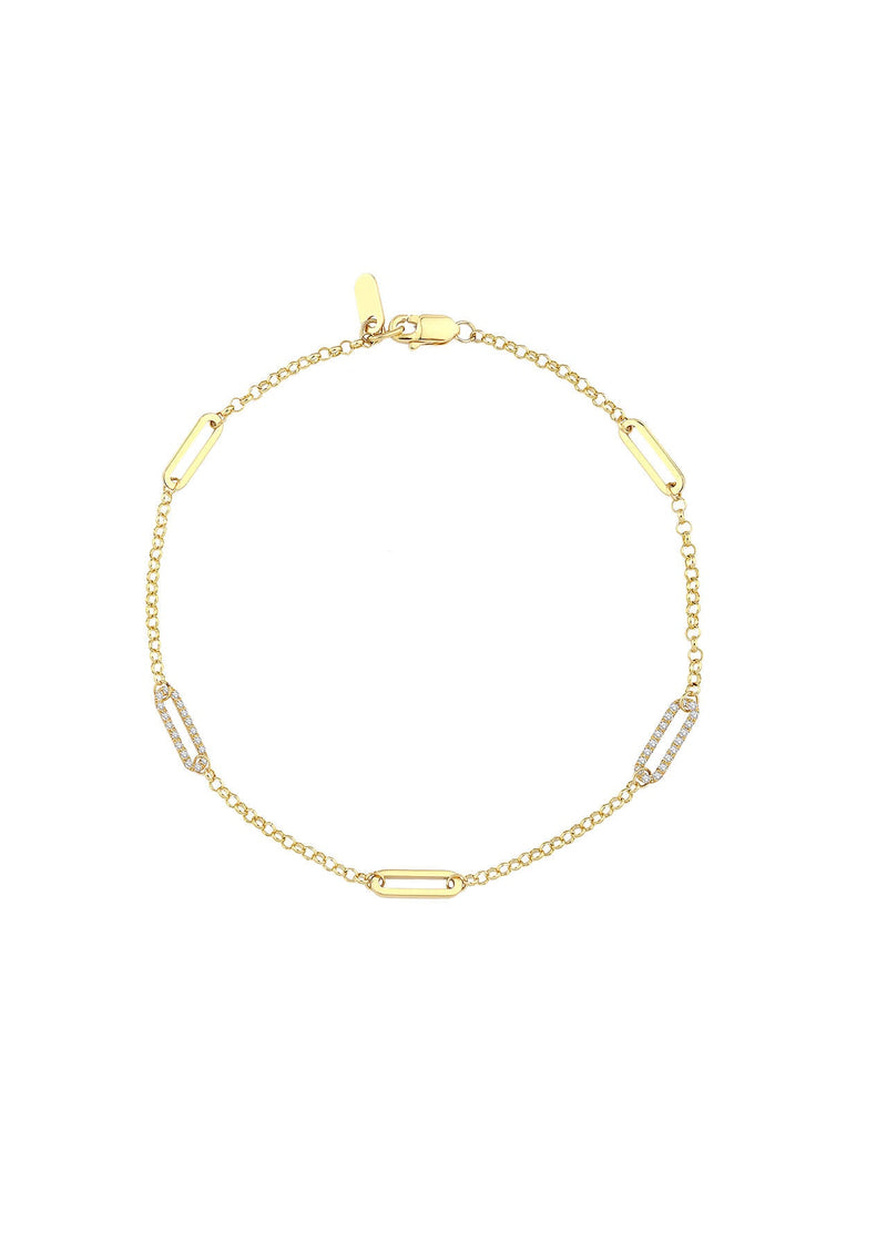 Order Bracelet 18k Gold and Diamonds