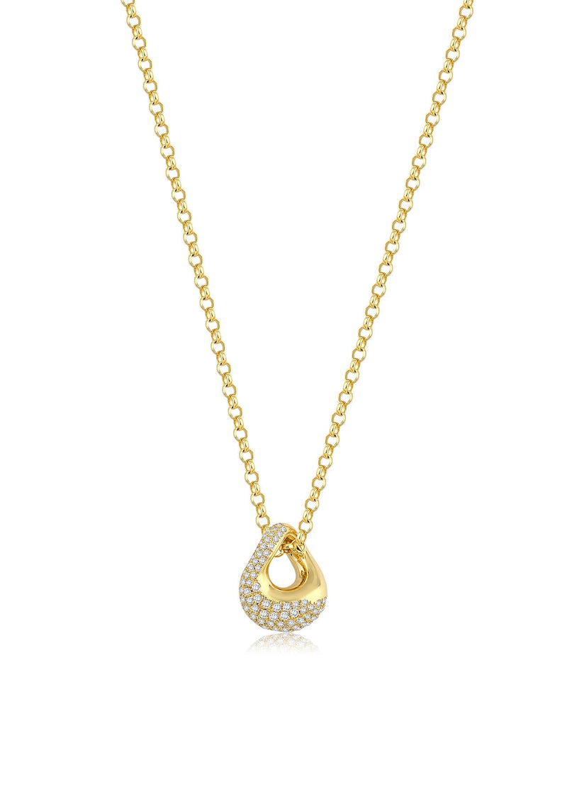 Lucid Necklace 18k Gold & Diamonds – Kloto