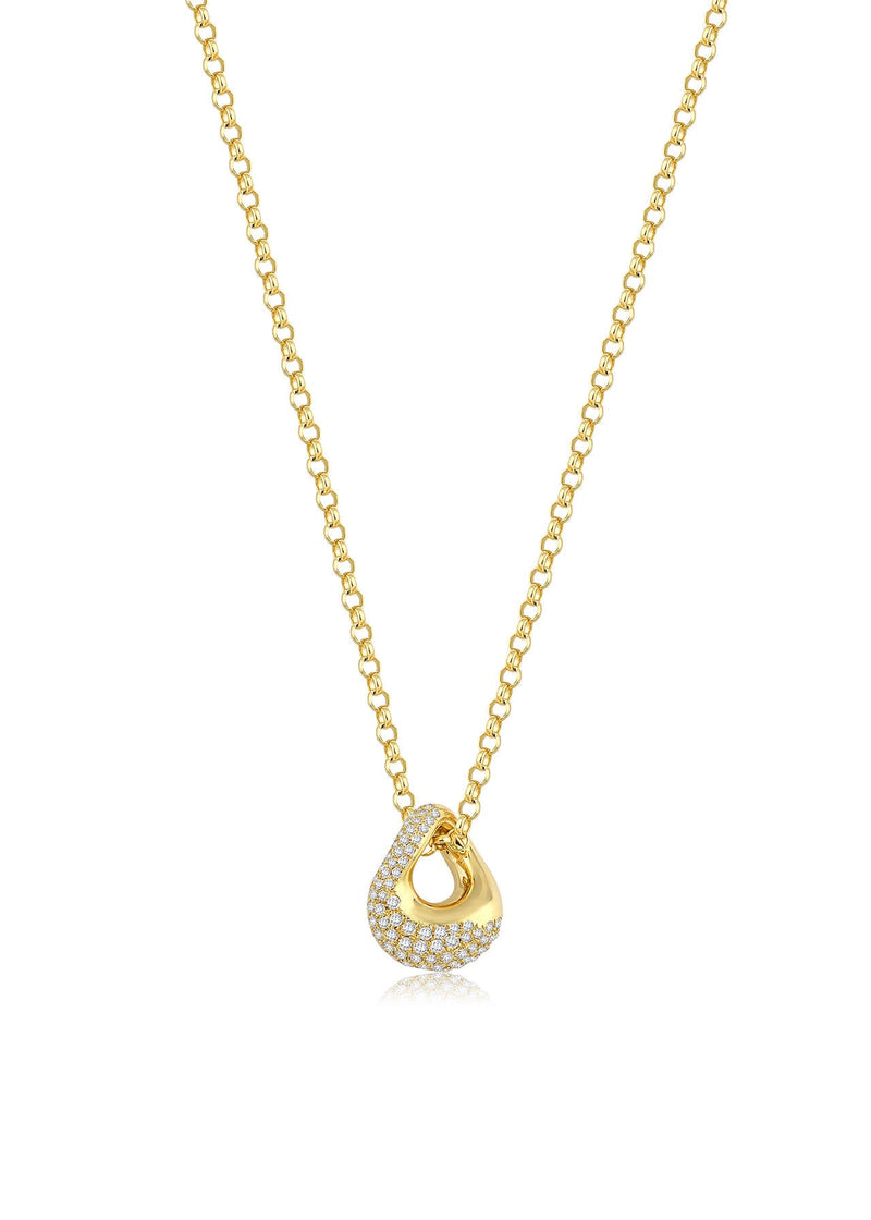 Lucid Necklace 18k Gold and Diamonds