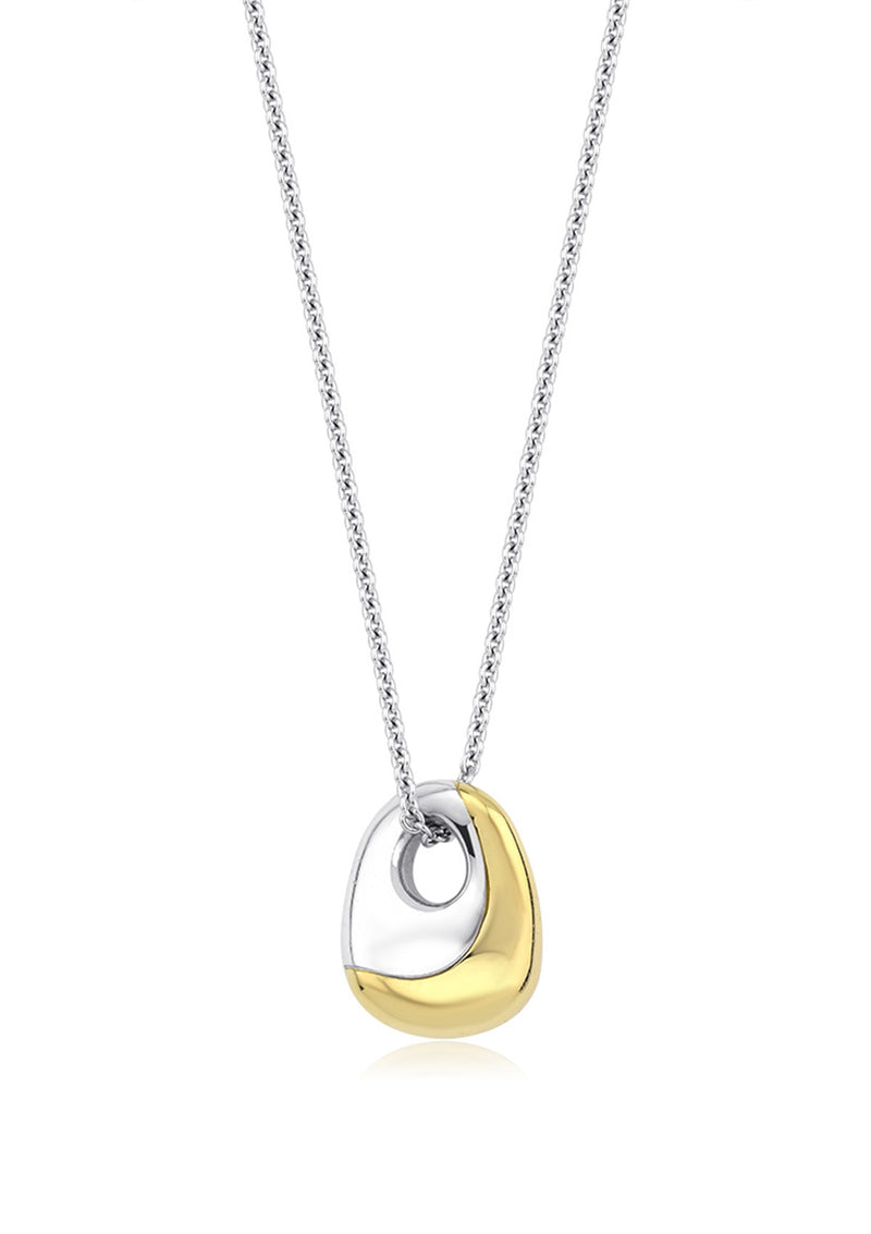 Ray Necklace 18K Gold & Silver