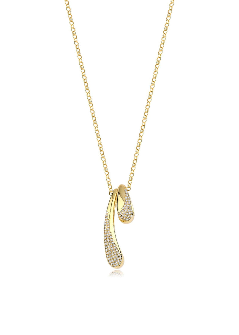 Snuggle Necklace 18K Gold & Diamonds