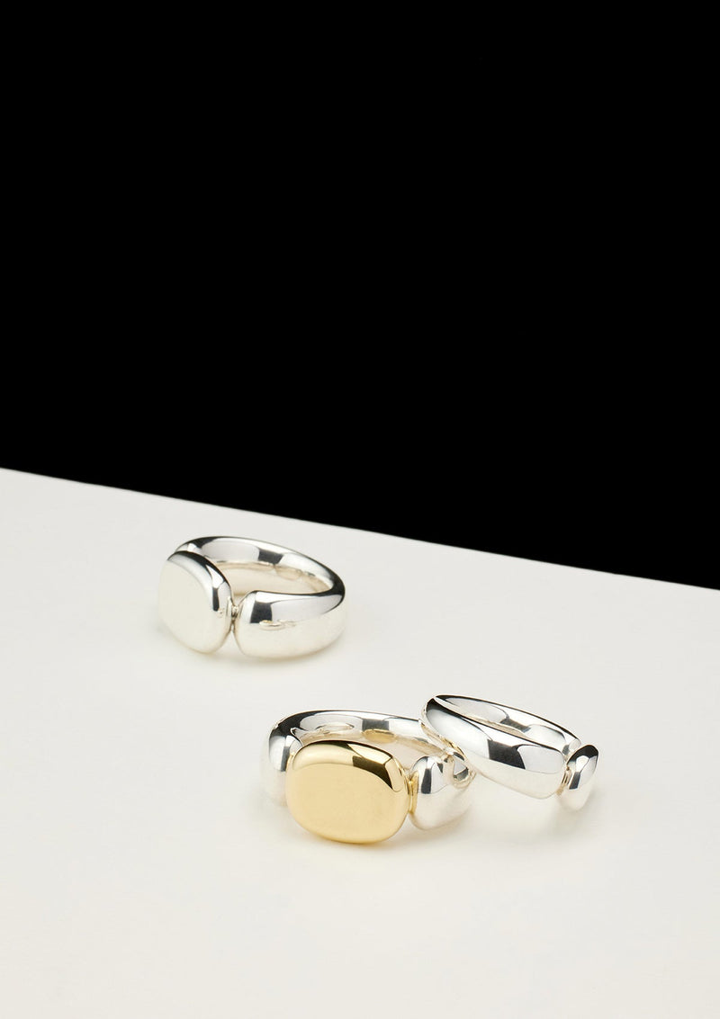 Ton Ring 18K Gold & Silver