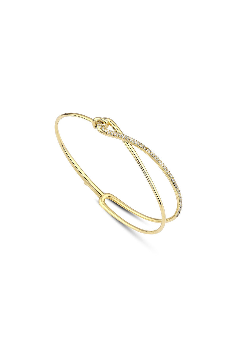 Eternal Cuff 18k Gold & Diamonds