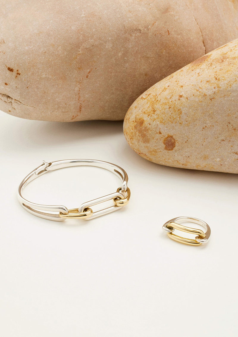 Una Ring 18K Gold & Silver