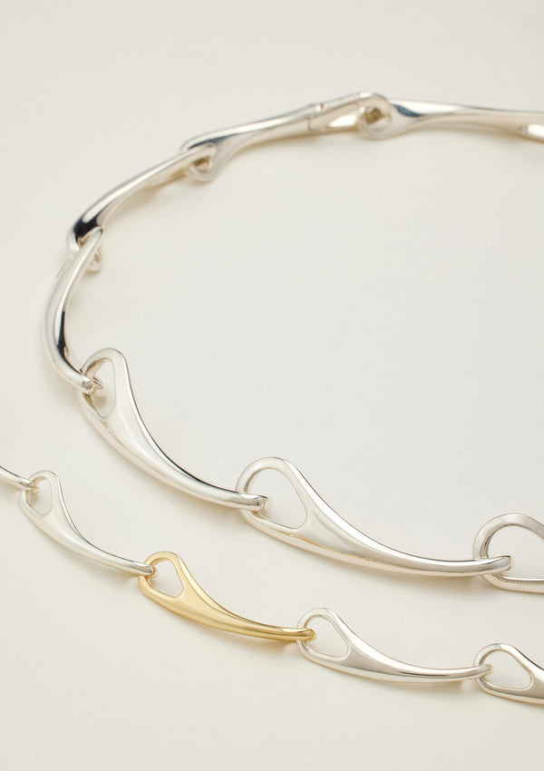 Saga Necklace Silver